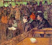 toulouse-lautrec, At the Moulin de la Galette